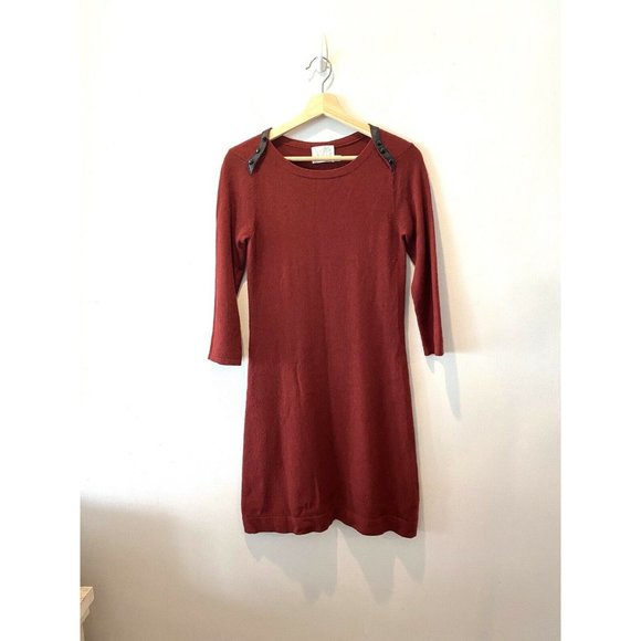 Michael Stars Women's Cashmere Wool Sweater Dress - Picture 2 of 10